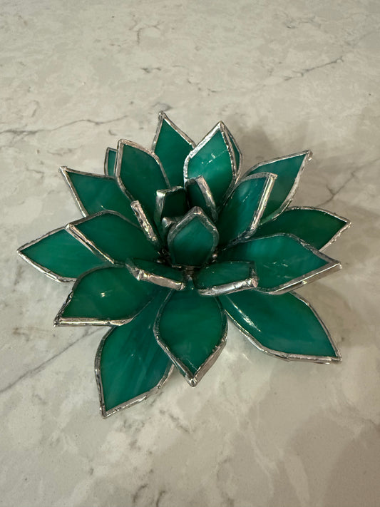 3D Stained Glass Succulent