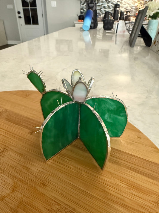3D Stained Glass Cacti